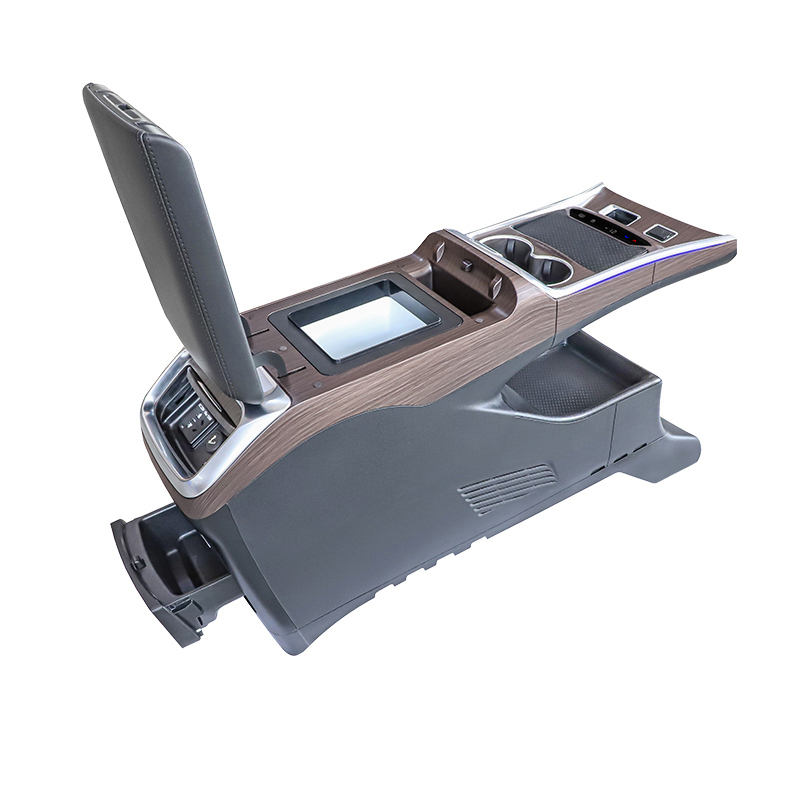 Elysion Odyssey Luxury Modified Leather Automotive Interior Console Front ABS Charger Storage Center Seat Armrest Box Cup Holder