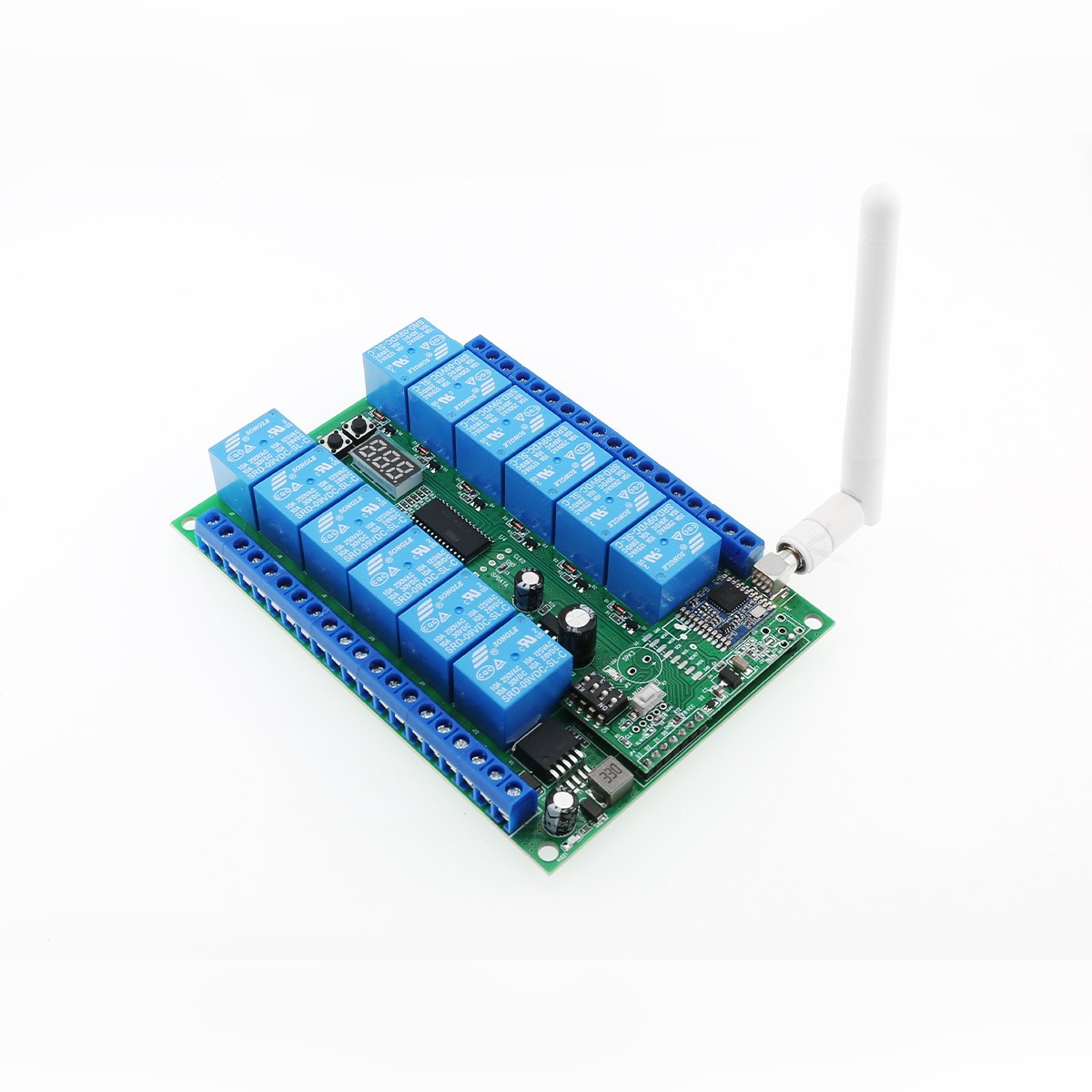 8 Channel 433MHz RF Relay Controller 5km Lora Wireless RF Relay Controller for Agricultural Irrigation