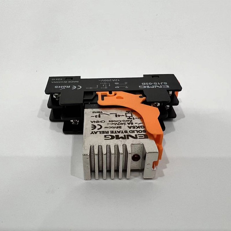 ENMG GK5A-5A-24VDC 24V Rail Type Small 5V Solid-state Relay GK5A2024 Control AC 220V Optocoupler Isolation DC SJ1S-05B