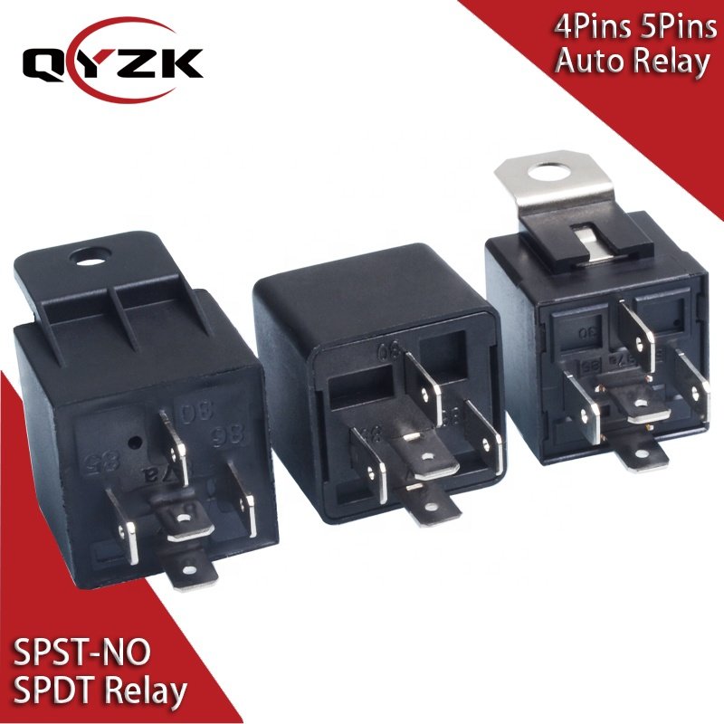 Relay 12V 24V 24 Vdc Automobile 40A 14Vdc Socket De Dc Jd1915 12 V Car Relay Mechanical 4Pin 5 Pin 24Vdc 24V Auto Relay 12V