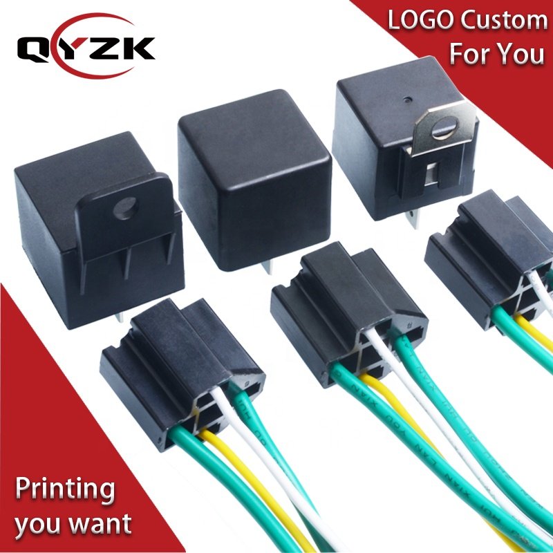 Relay 12V 24V 24 Vdc Automobile 40A 14Vdc Socket De Dc Jd1915 12 V Car Relay Mechanical 4Pin 5 Pin 24Vdc 24V Auto Relay 12V