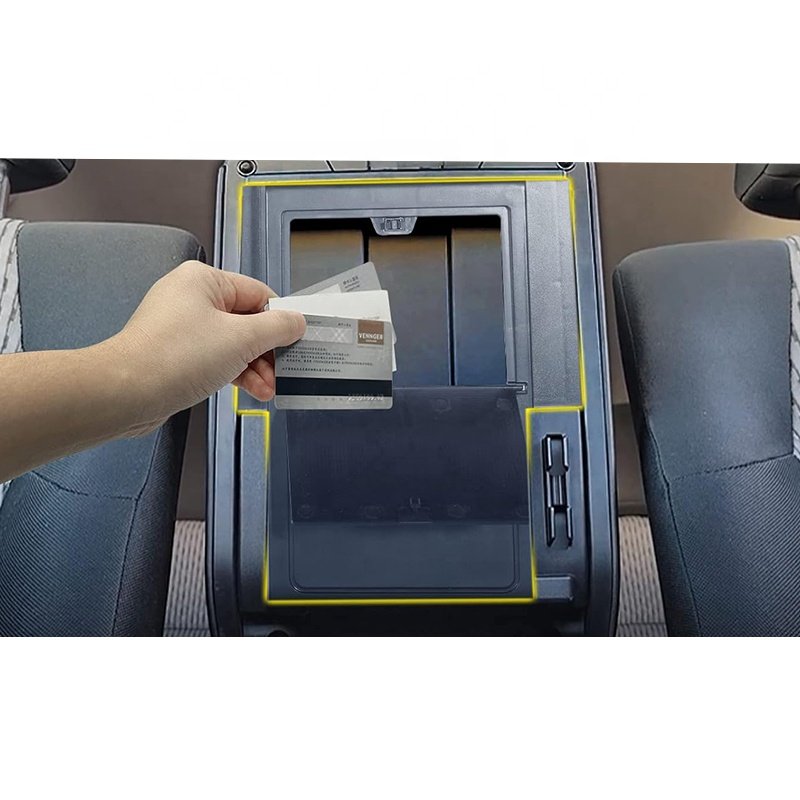 Gobison ABS Center Control Armrest Hidden Storage Box Tray Container for Toyota 4Runner 2010-2023 Armrest Box