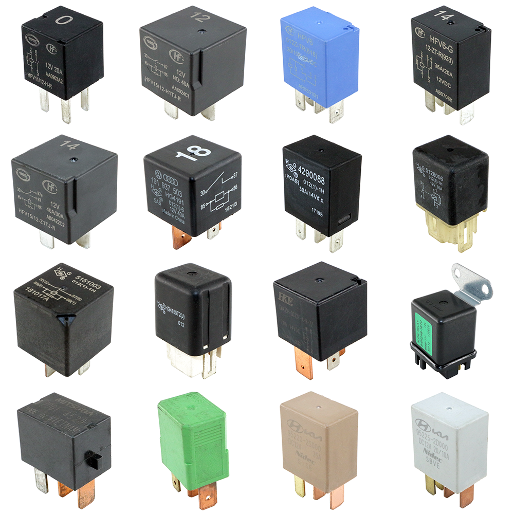 BEST Fuse Solid State Reel Board 3/4/5/6/8 Pin Holder Nhay 3 Pro Music Horn Blinker Box Car Socket Automotive Auto 12V 24V Relay