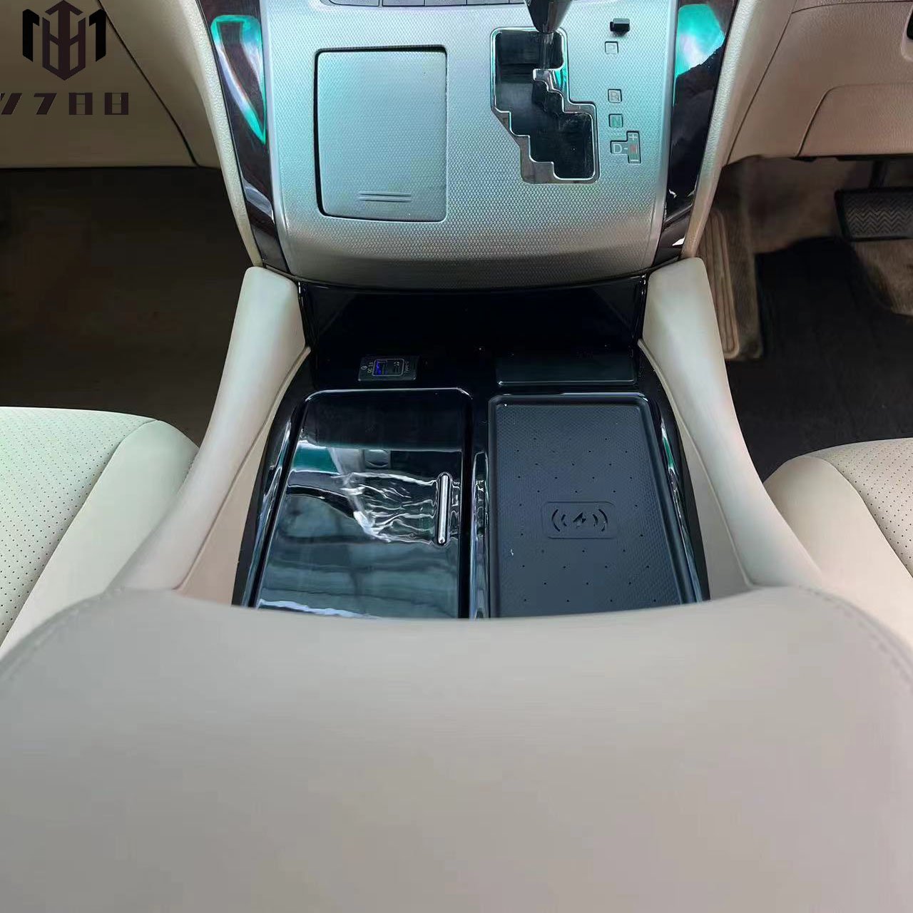FOR to Yo Ta Alphard/Vellfire 30 AGH Armrest Box with Wireless Charging