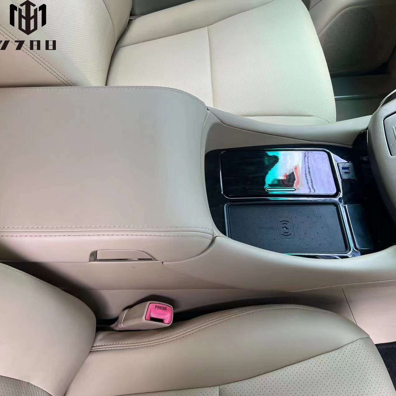 FOR to Yo Ta Alphard/Vellfire 30 AGH Armrest Box with Wireless Charging