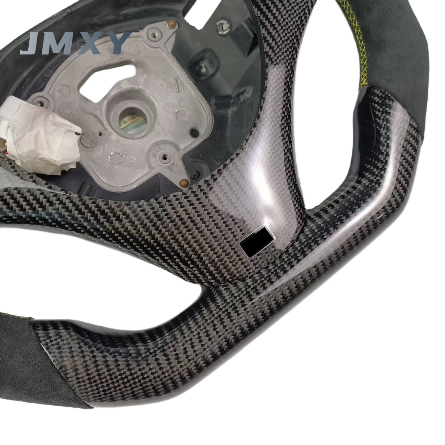 High-Performance LED Alcantara Sports Car Steering Wheel for BMW 3 Series E90 E92 Fine Workmanship M Performance Carbon Fiber