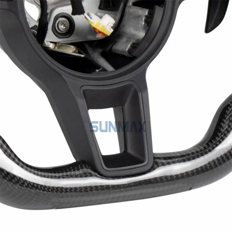 For Porsche 911 971 996 987 997 Genuine Carbon Fiber Steering Wheel For Cayenne MACAN Panamera Steering Wheel