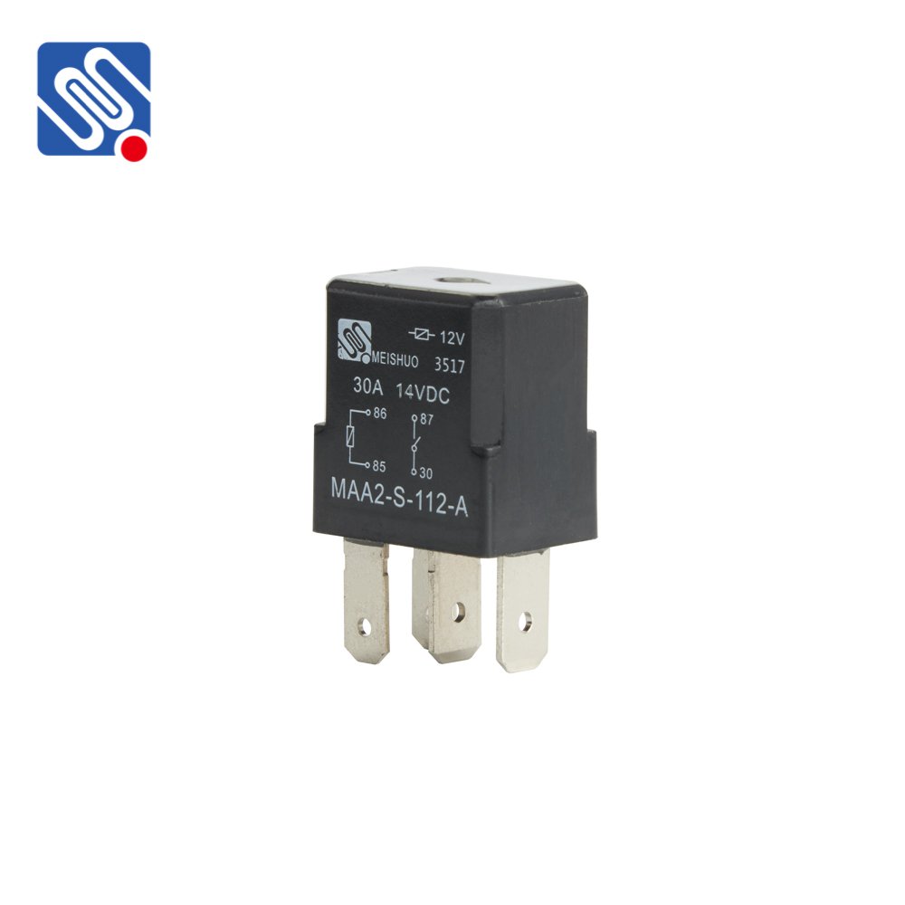 Meishuo MAA2 12v 24v 30a Automotive Relay 5 Pin Auto Rele 4pin 12v 20a 14vdc Micro Automotive Relay for Car Window