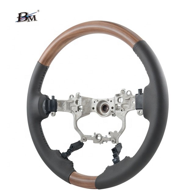 For Toyota Alphard Vellfire 30 2015 to 2023 Peach Wood Customize Sport Cheap Price Steering Wheels For Car Interior By BM