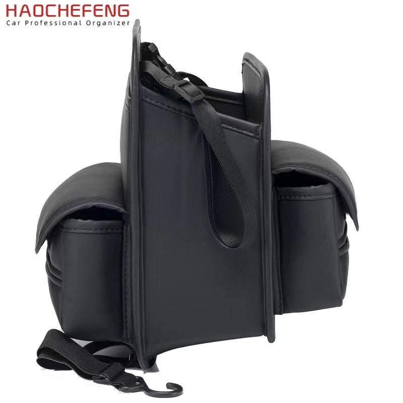 Haochefeng New Car Armrest Box Storage Leather Auto Middle Hanging Bag Multifunctional Central Control Tissue Box Organizer
