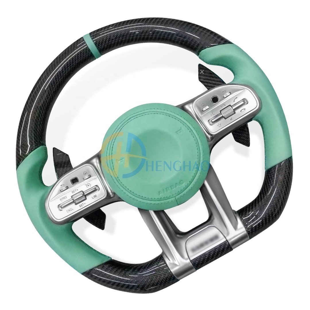 Customized Steering Wheel For Mercedes Benz AMG C-Class G-Class E-Class GLK W204 W221 W463 W166 W205 Carbon Fiber Steering Wheel
