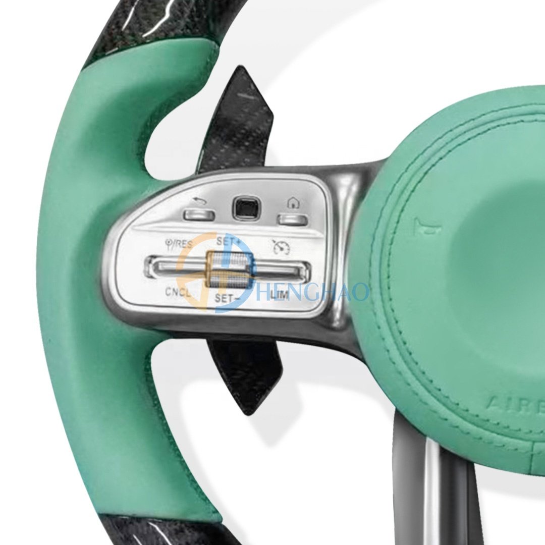 Customized Steering Wheel For Mercedes Benz AMG C-Class G-Class E-Class GLK W204 W221 W463 W166 W205 Carbon Fiber Steering Wheel