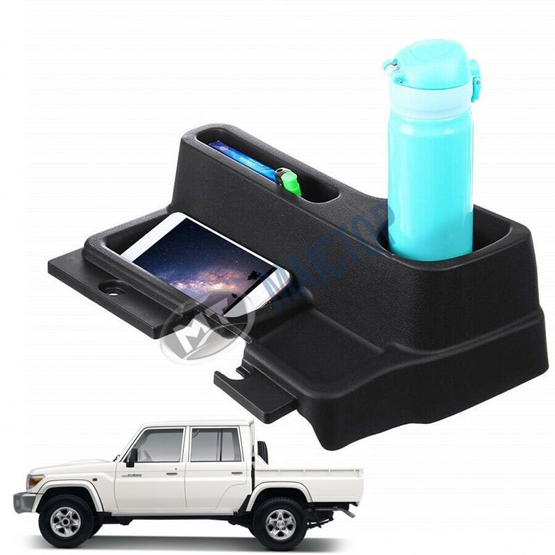 Maictop Car Accessories Abs Plastic Storage Box Center Console Armrest Box for Toyota Land Cruiser 70 71 76 79 Fj79 Pickup