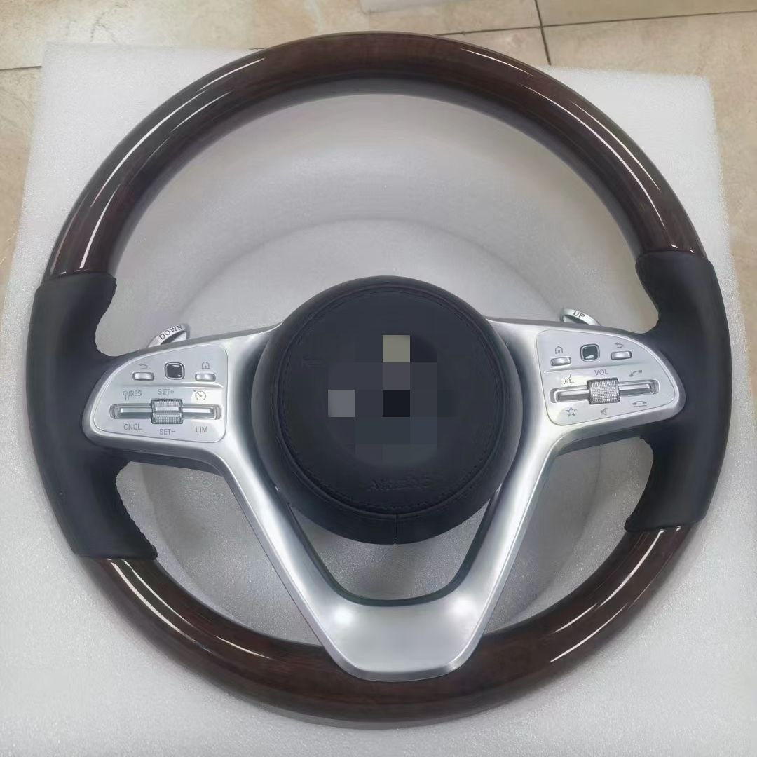Leather Car steering wheel for Multiple vehicle models for Benz S500 E300 gla gle