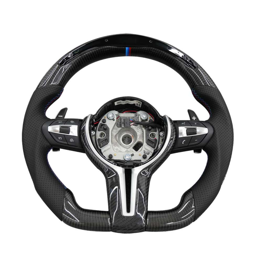 Carbon Fiber LED Steering Wheel for BMW M2 M3 M4 M5 M6 X5 F30 F80 F82 F83 F87