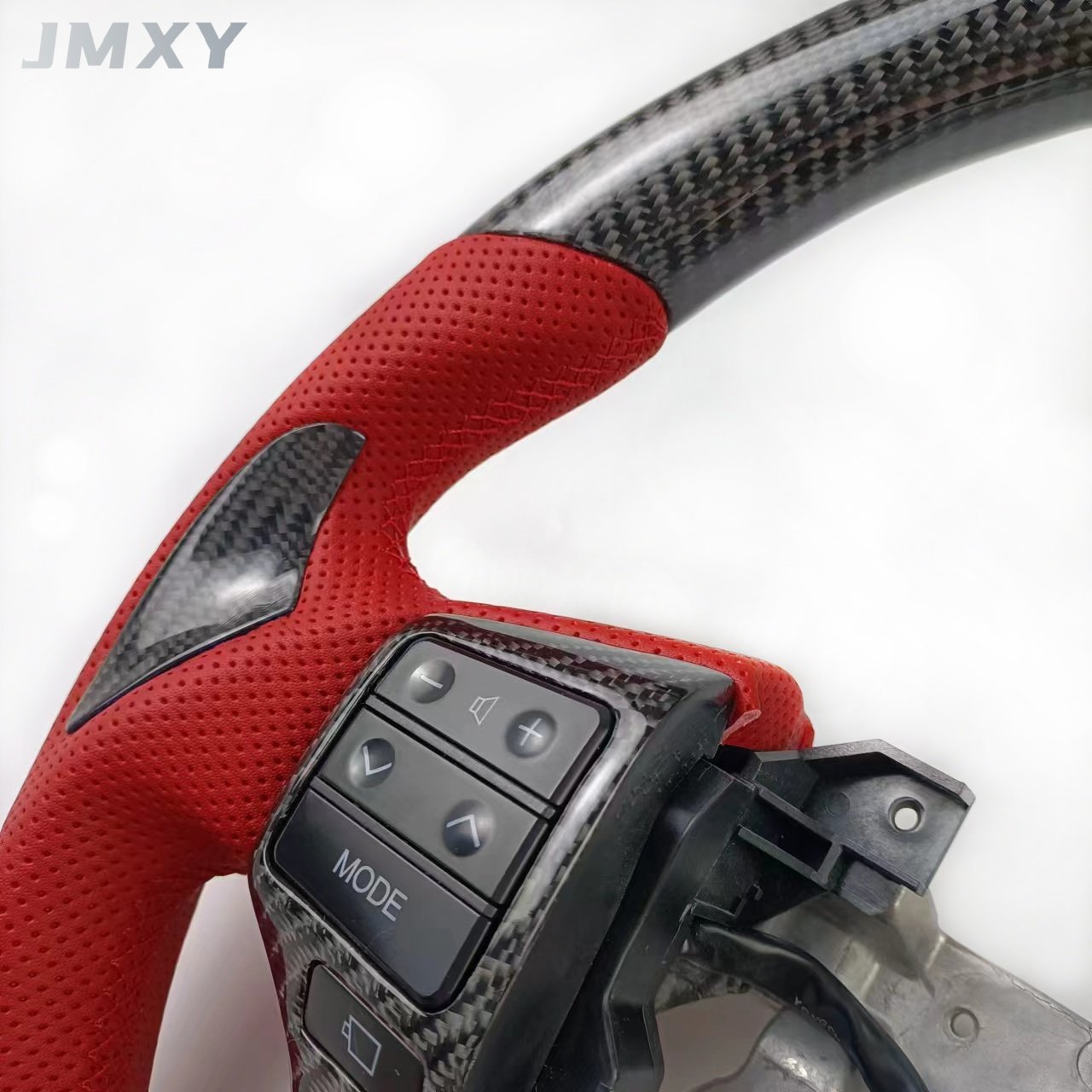 Car interior sports carbon fiber steering wheel is suitable for Toyota Prado Land Cruiser steering wheel