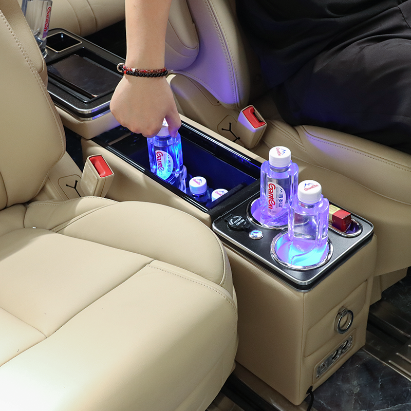 Usb Charging Armrest Suitable for Commercial Vehicles in the Row of High Quality Handrail Box 18cm Made in China
