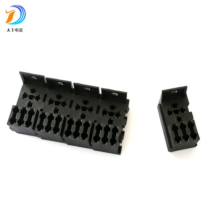 Modified ATO Fuse Relay Block for Automobile, Motorcycle RV and Yacht 1 Relay with 3 Fuse Boxes