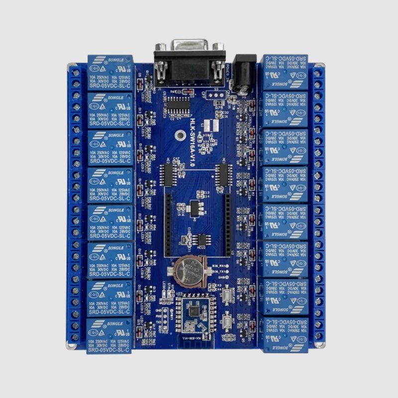 SW16A 16 Channel Network Relay Remote Control WIFI Module Mobile Phone APP Control Switch Ali Cloud HLK-SW16A