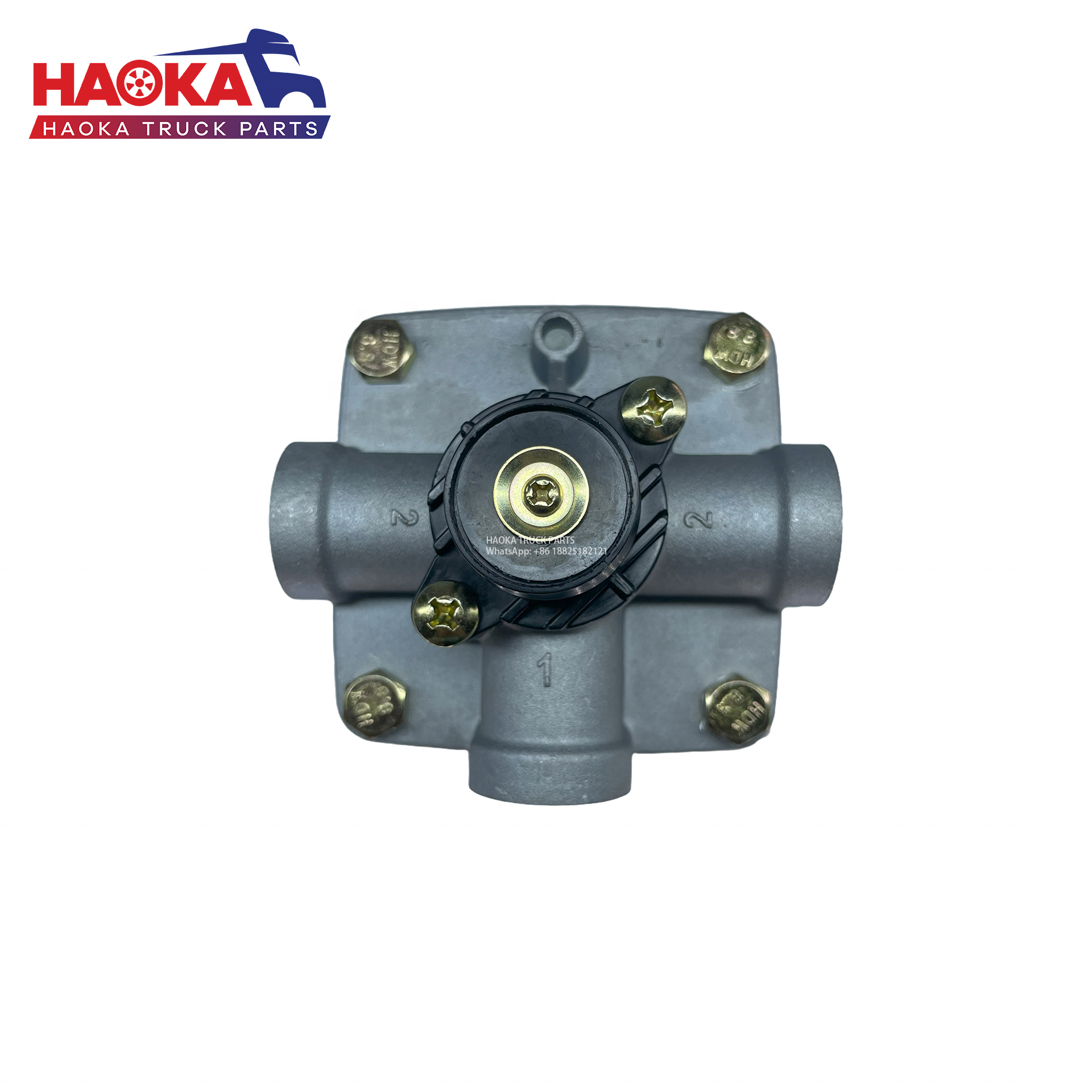 New Truck Air Brake Relay Valve WG9000360506 3518Z0104001 for SINOTRUK HOWO FAW J6 Heavy-Duty Truck