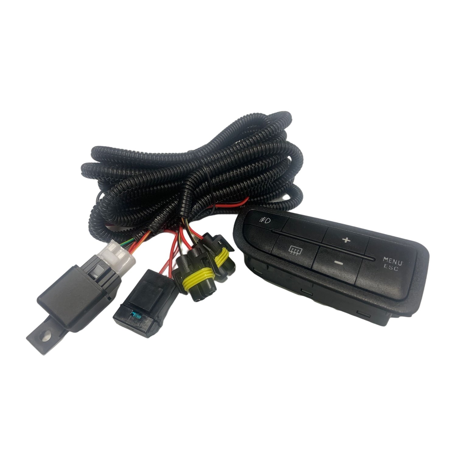 Fog Light Lamp Wiring Harness With LED 12V 40A Car Fog Lights Switch Wire Harness With Relay for FIAT SIENA PNNTO UNO