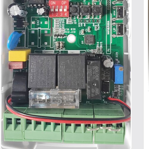 YET845 Relay Switch 110/220v Roller Shutter Tubular Motor Controller 433mhz Frequency Remote Controller Garage Door Opener