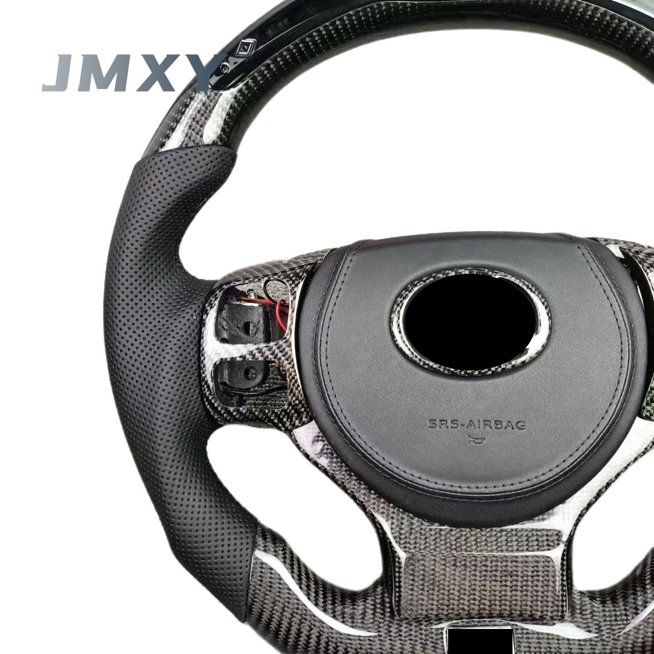 Private Customized 100% Carbon Fiber D-Shape Steering Wheel Sports Design Style Lexus NX GX GS IS RX ES Racing Cars