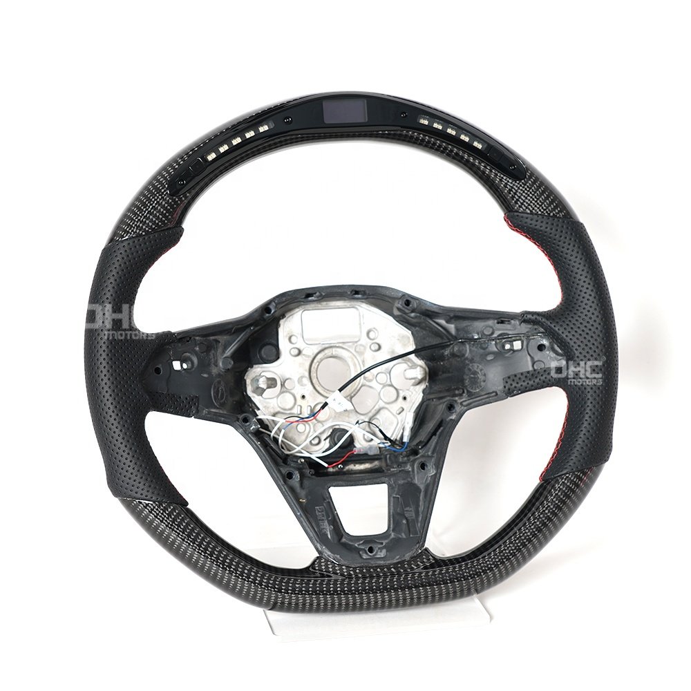 Led Carbon Fiber Steering Wheel For Vw Magotan B9 Passat R Line Steering Wheel 2019 2020 2021 2022 2023 2024 Ohc Motors