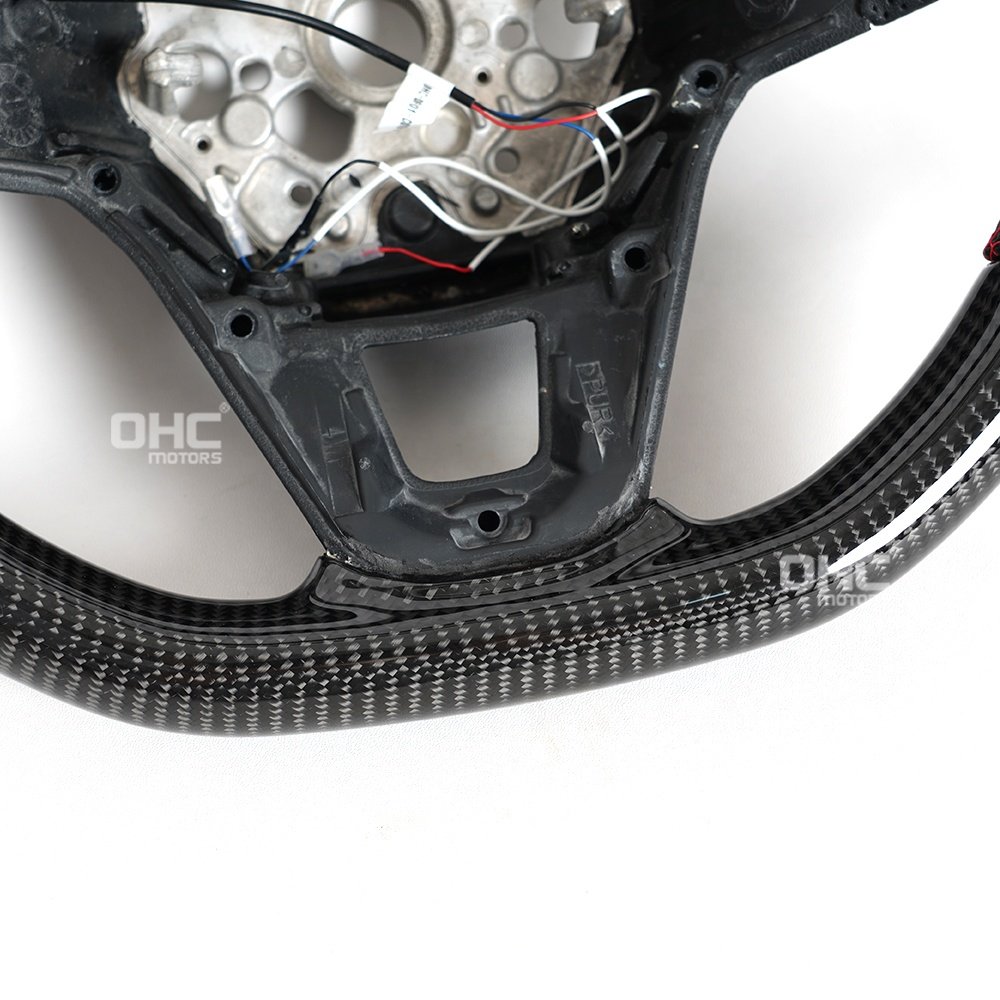 Led Carbon Fiber Steering Wheel For Vw Magotan B9 Passat R Line Steering Wheel 2019 2020 2021 2022 2023 2024 Ohc Motors