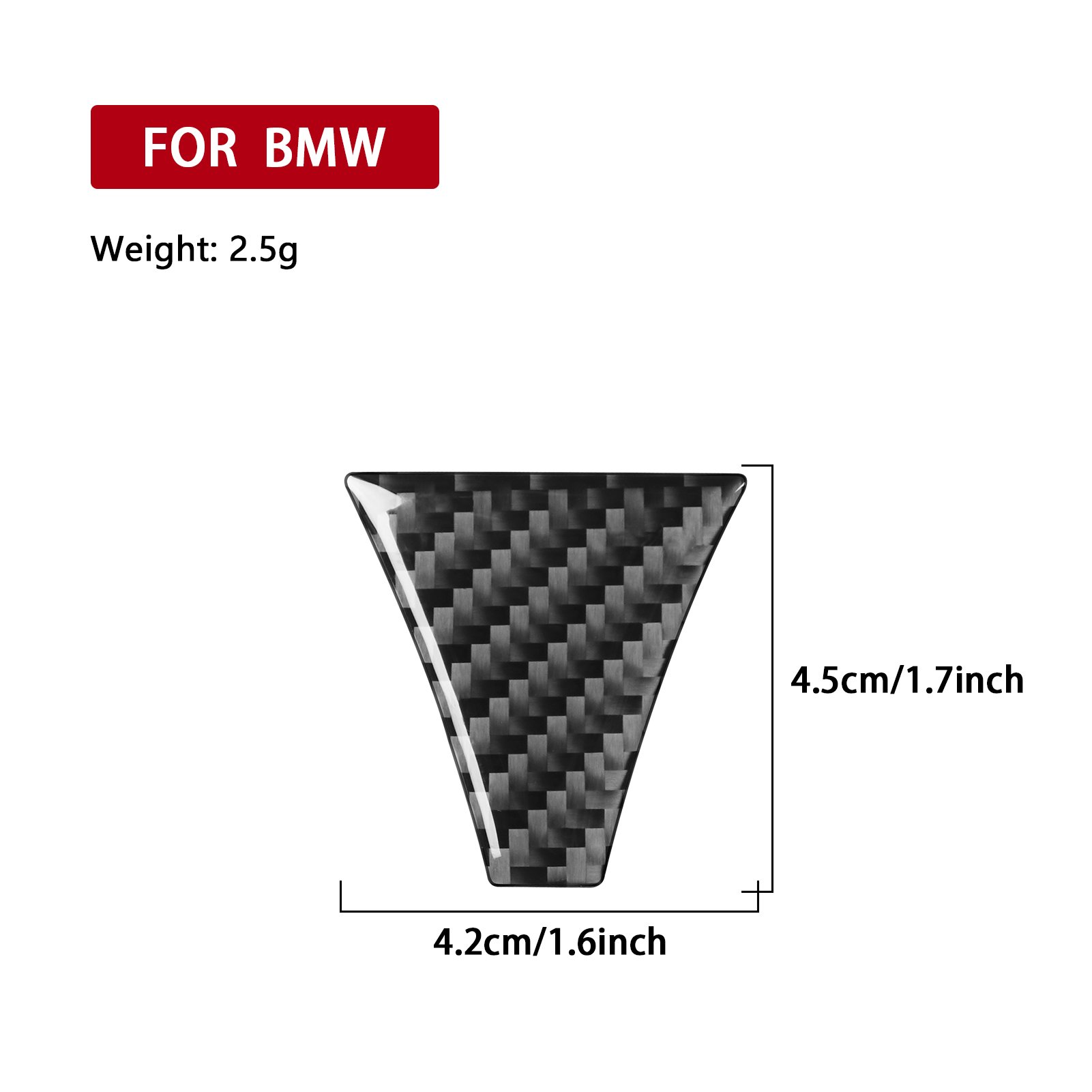 Carbon Fiber Front Grille Insert Mesh Partition Cover for BMW 8 Series