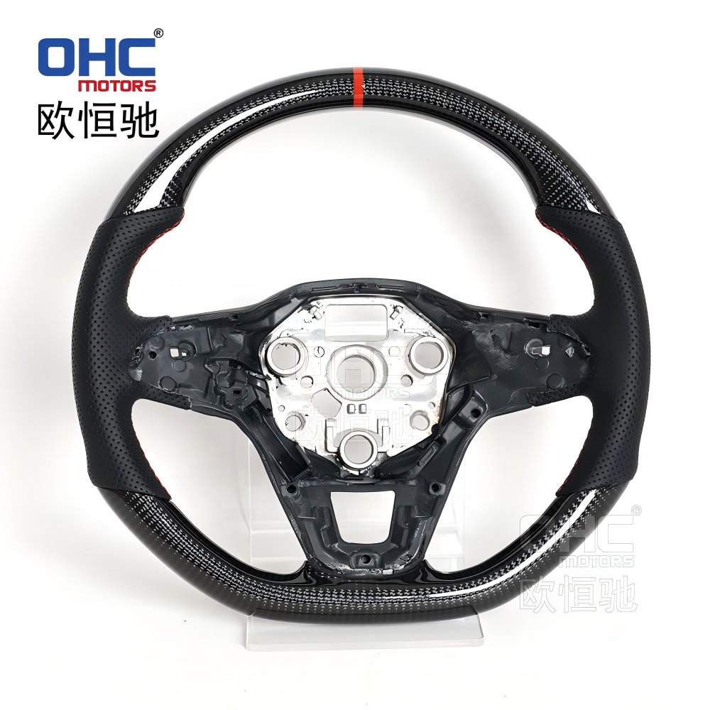 Wholesale Customized Steering Wheel Carbon For 2023 2024 Volkswagen Passat B9 Passat Pro Vw Carbon Fiber Steering Wheel OHC