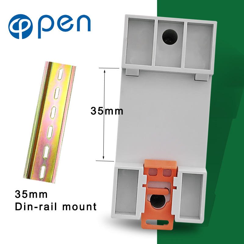 Open Electric Adjustable Voltage Relay 63a 220v Automatic Reset Over Voltage and Under Voltage Protector Relay