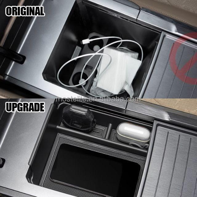 Interior Accessories Center Console Armrest Organizer ABS Storage Box for Chery Jetour Traveller T2