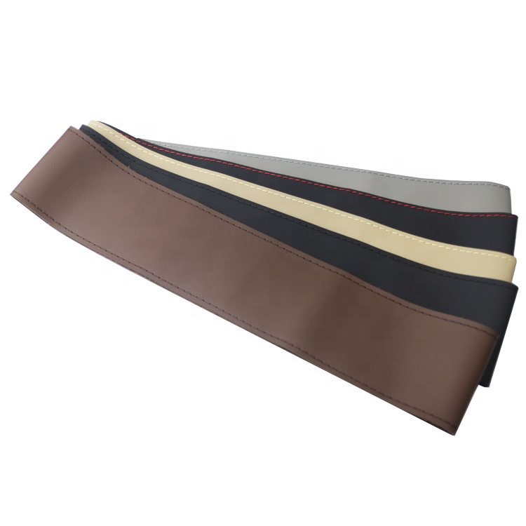 Interior Car Steering Wheel Cover Universal PVC Leather High Quality Hand Sewing Steering Wheel Cover For Toyota Steering Wheel