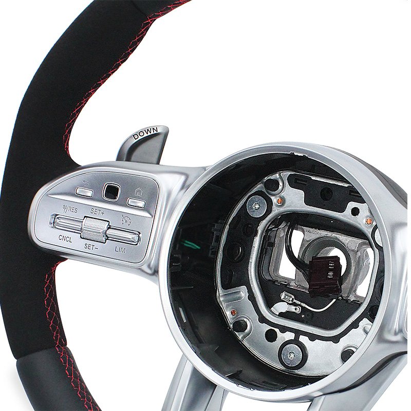 For Mercedes Benz A GLA B GLB C GLC E GLE CLS 2019-2023 custom sport model handle steering wheel modification 809-P50-F
