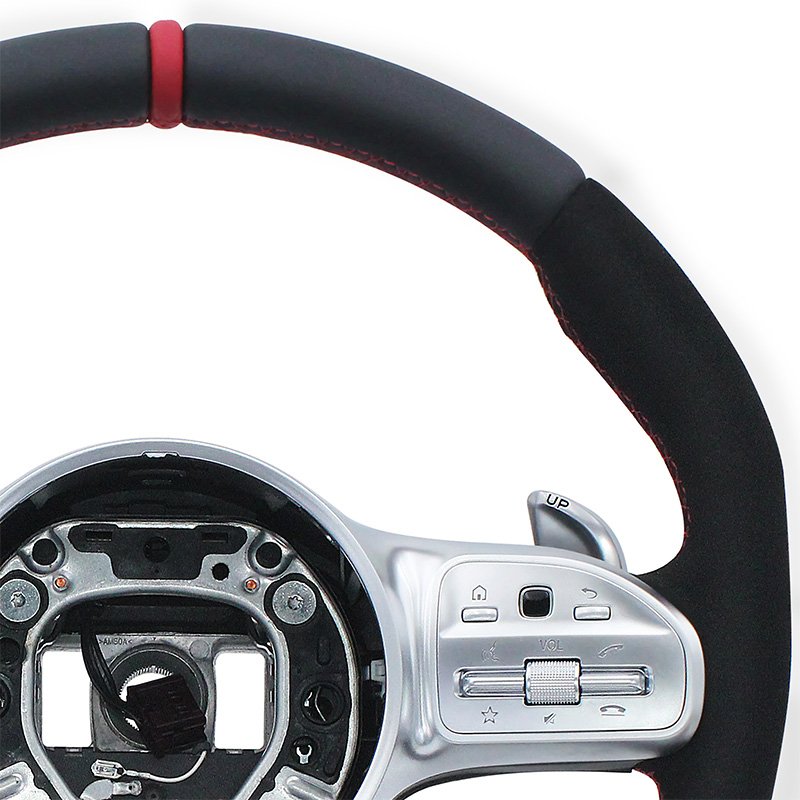 For Mercedes Benz A GLA B GLB C GLC E GLE CLS 2019-2023 custom sport model handle steering wheel modification 809-P50-F