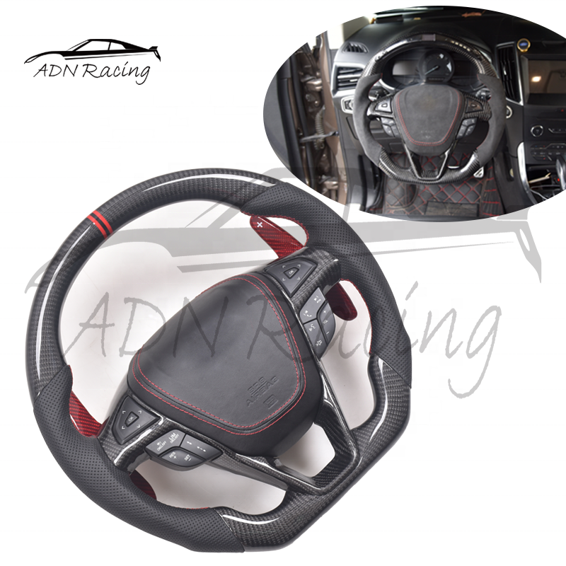 ADN Design Dry Carbon Fiber Custom Car Steering Wheel For FORD FOCUS RS /ST MK2
