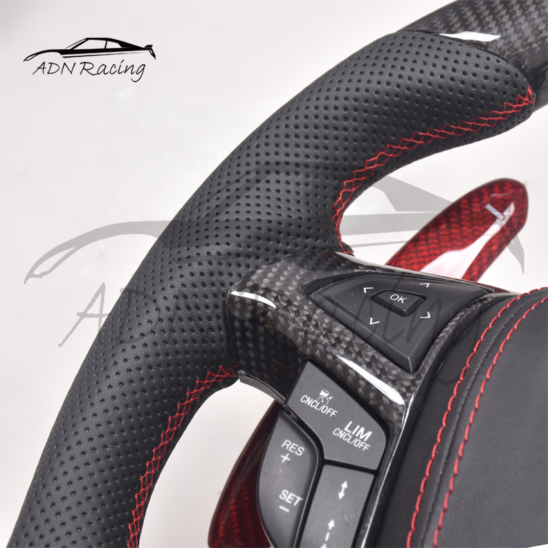 ADN Design Dry Carbon Fiber Custom Car Steering Wheel For FORD FOCUS RS /ST MK2