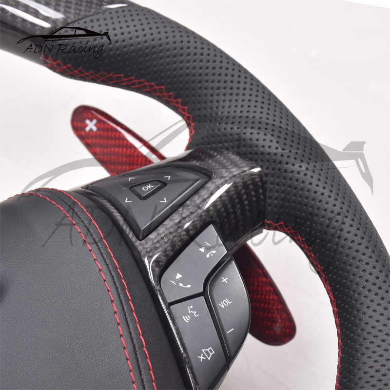 ADN Design Dry Carbon Fiber Custom Car Steering Wheel For FORD FOCUS RS /ST MK2