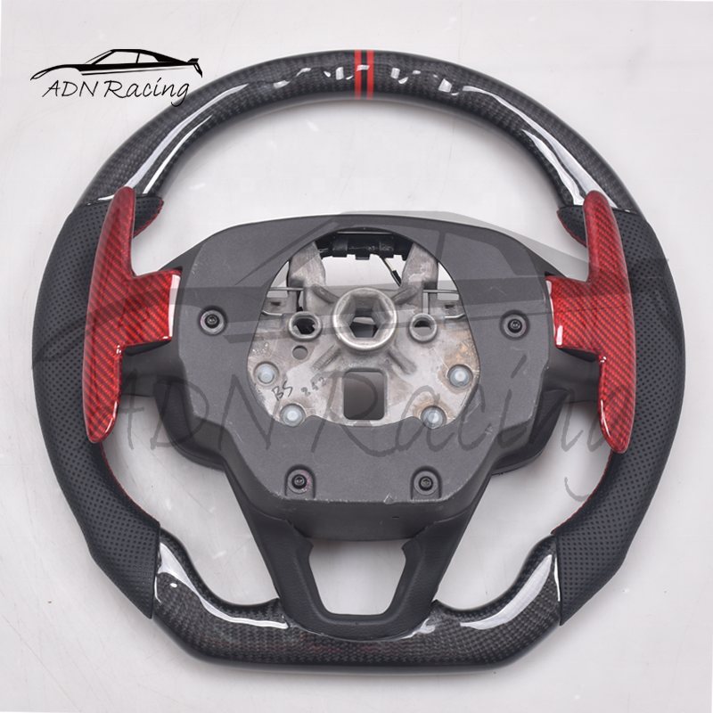 ADN Design Dry Carbon Fiber Custom Car Steering Wheel For FORD FOCUS RS /ST MK2