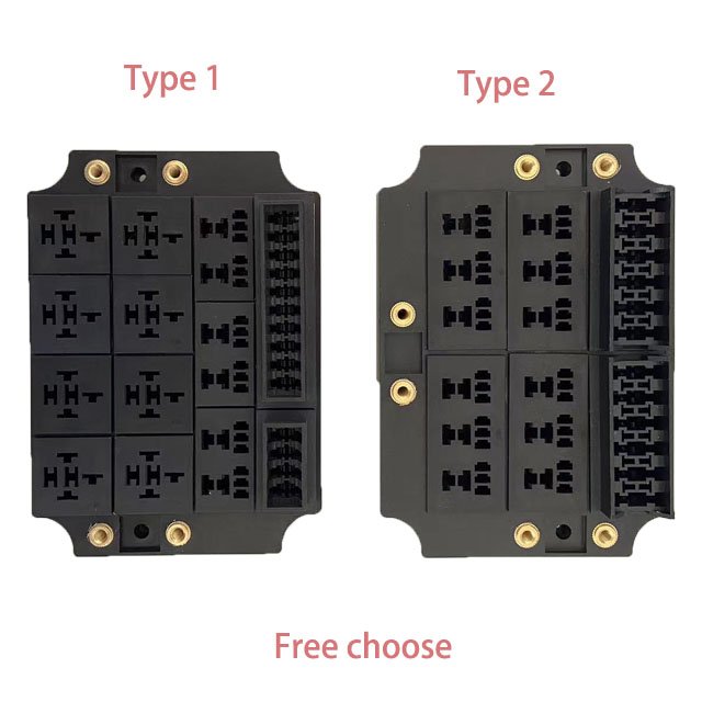 Supply Caravan Boat 12 Road Waterproof 12V24V Multi Spotlight Modification Relay Control Fuse Box