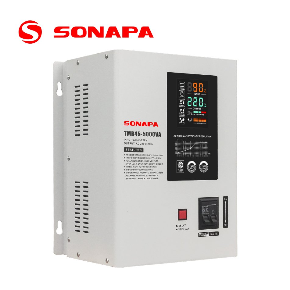Auto Regulator 5KVA 5000VA AC 220V Single Phase Voltage Regulators/stabilizers for Home AVR