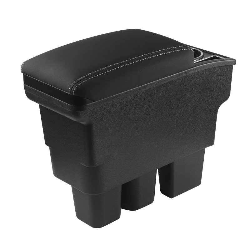 Jimny Accessories Armrest case Upgrade Leather Armrest Storage Box With Cup Holder for Suzuki Jimny/sierra JB64/JB74 (2018.7~)