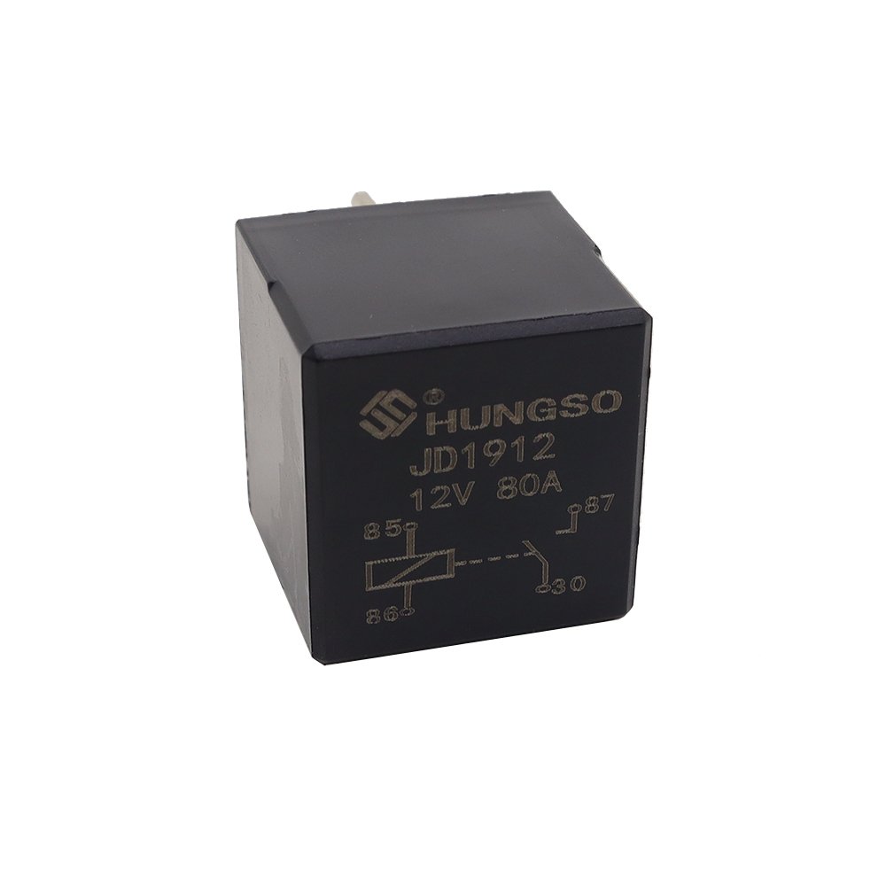 12V 4Pin NO JD1912 Automotive Electronic Relay New Flasher Auto Relays for Car 30A/40A Rated Current