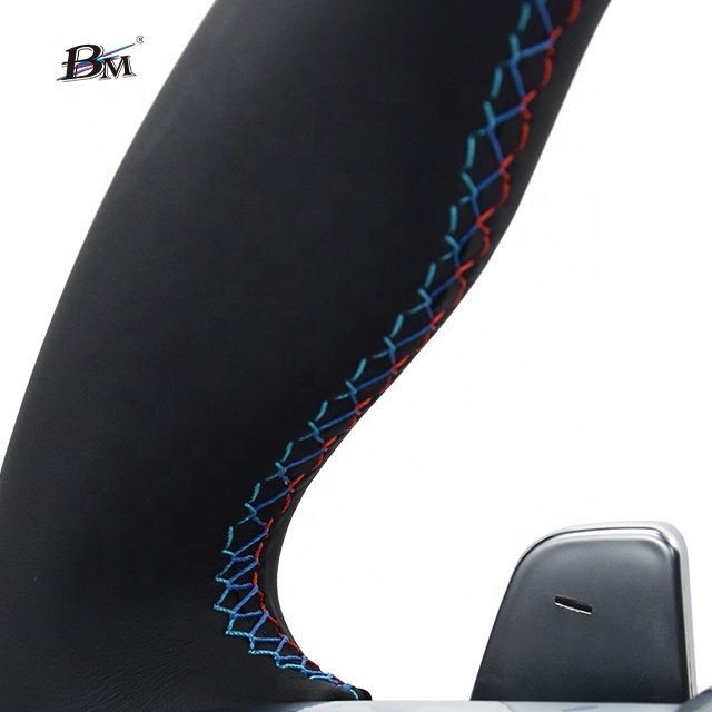 M Performance For BMW Chassis M4 F5-6-7 F10 F11 F12 F02 Interior Accessories For Cars Steering Wheels Plated Matte Silver Cover