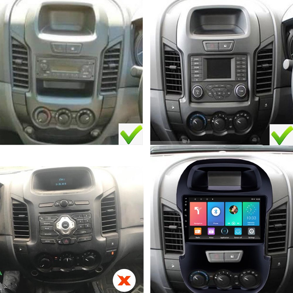 Car Radio Multimedia Player For Ford Ranger Xlt F250 2011-2016 2 Din 4G Carplay Wifi Navigation GPS Android Autoradio Head Unit