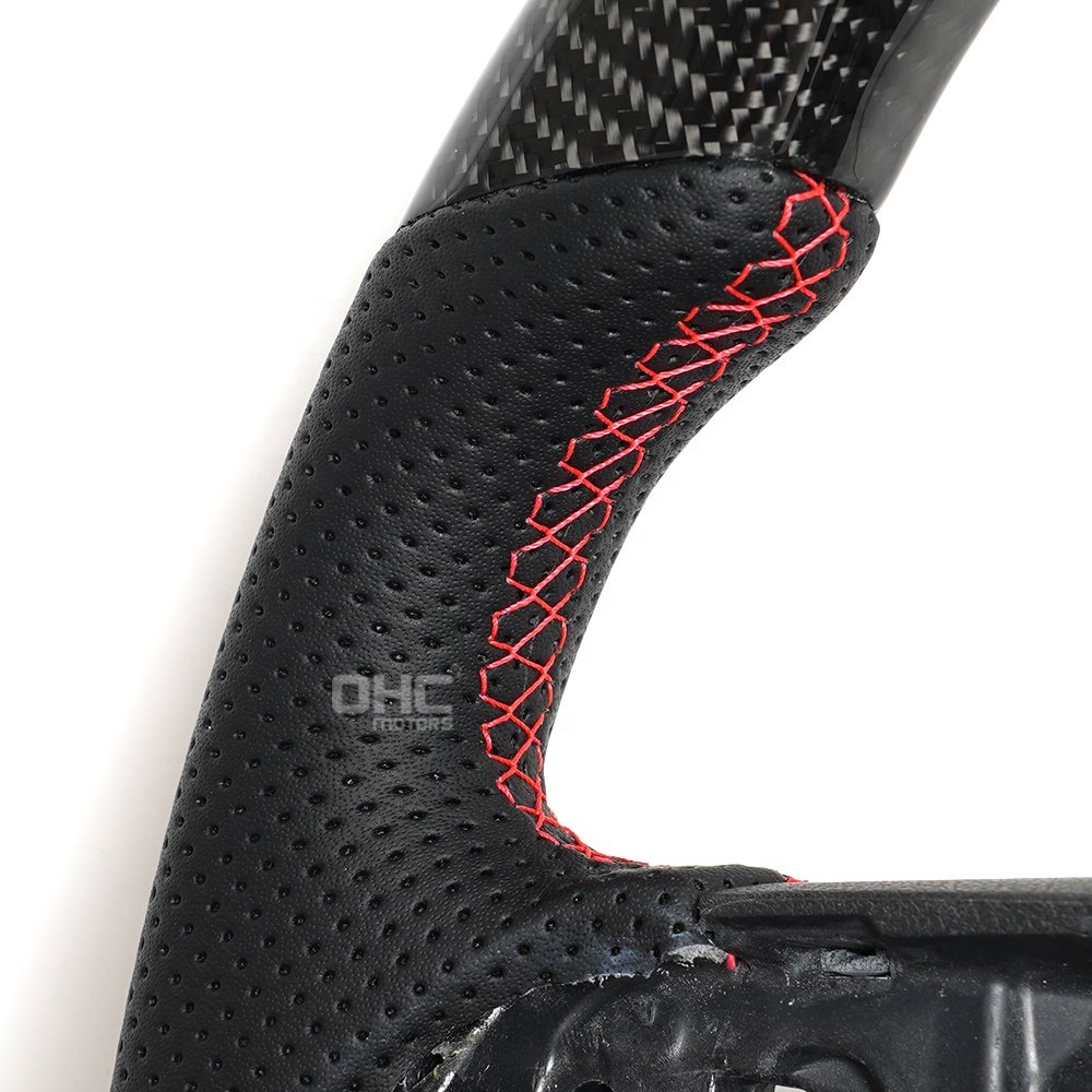 Real Carbon Fibre Steering Wheel For Passat Carbon Steering Wheel Volkswagen Passat Pro Vw Steering Wheel Passat B9 2023 2024