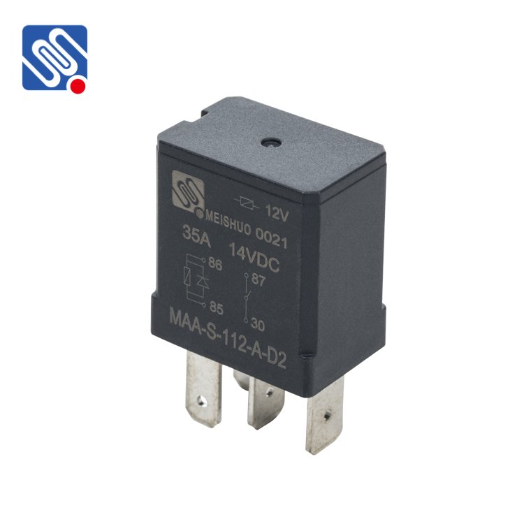 Meishuo MAA 4 Pin 5 Pin 35A 12V 24V DC Auto Multi-Purpose Automotive Relay for Car Motor