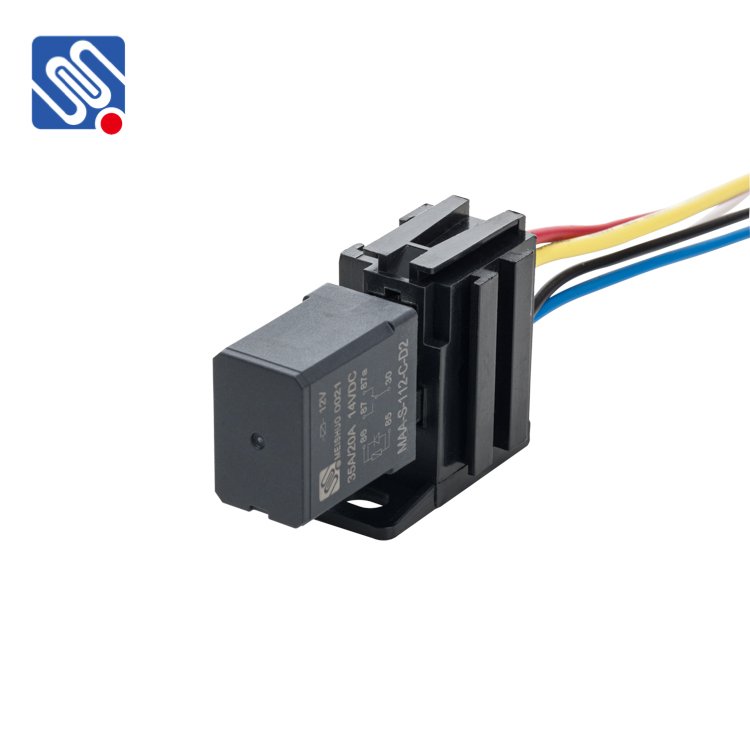 Meishuo MAA 4 Pin 5 Pin 35A 12V 24V DC Auto Multi-Purpose Automotive Relay for Car Motor