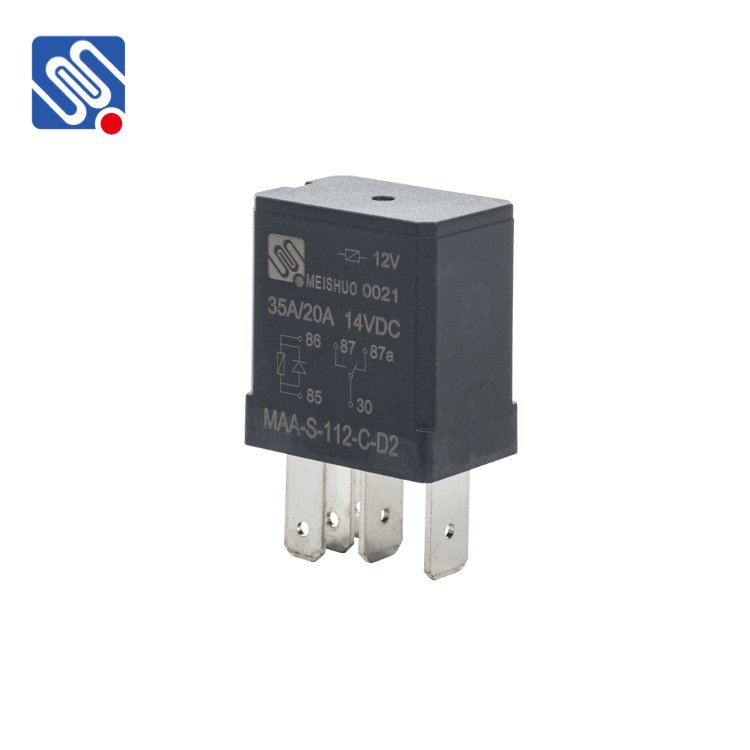Meishuo MAA 4 Pin 5 Pin 35A 12V 24V DC Auto Multi-Purpose Automotive Relay for Car Motor